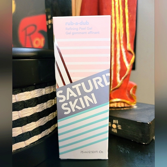 {Saturday Skin} Rub-A-Dub Peel Mask, NIB - Picture 3 of 4